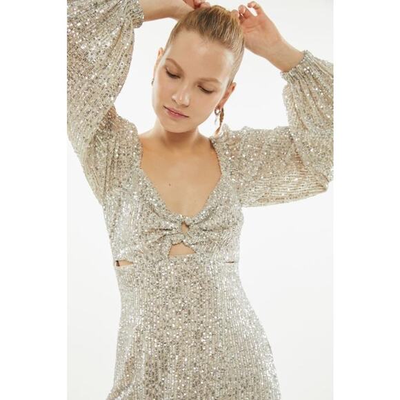 C/MEO Collective Lustre Sequin Mini Dress - Picture 4 of 13